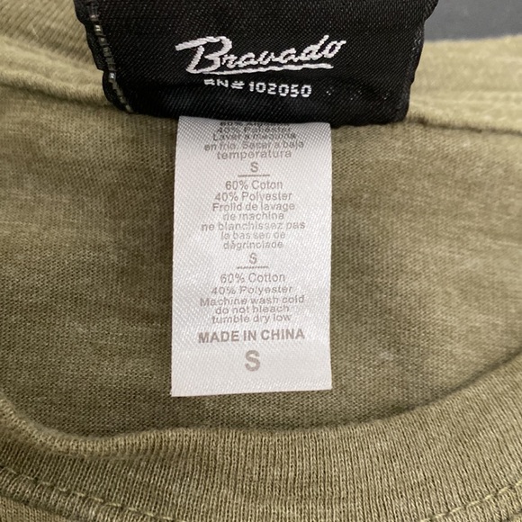 Harley-Davidson Mens Military Babe Green T-Shirt - Small - Picture 6 of 8